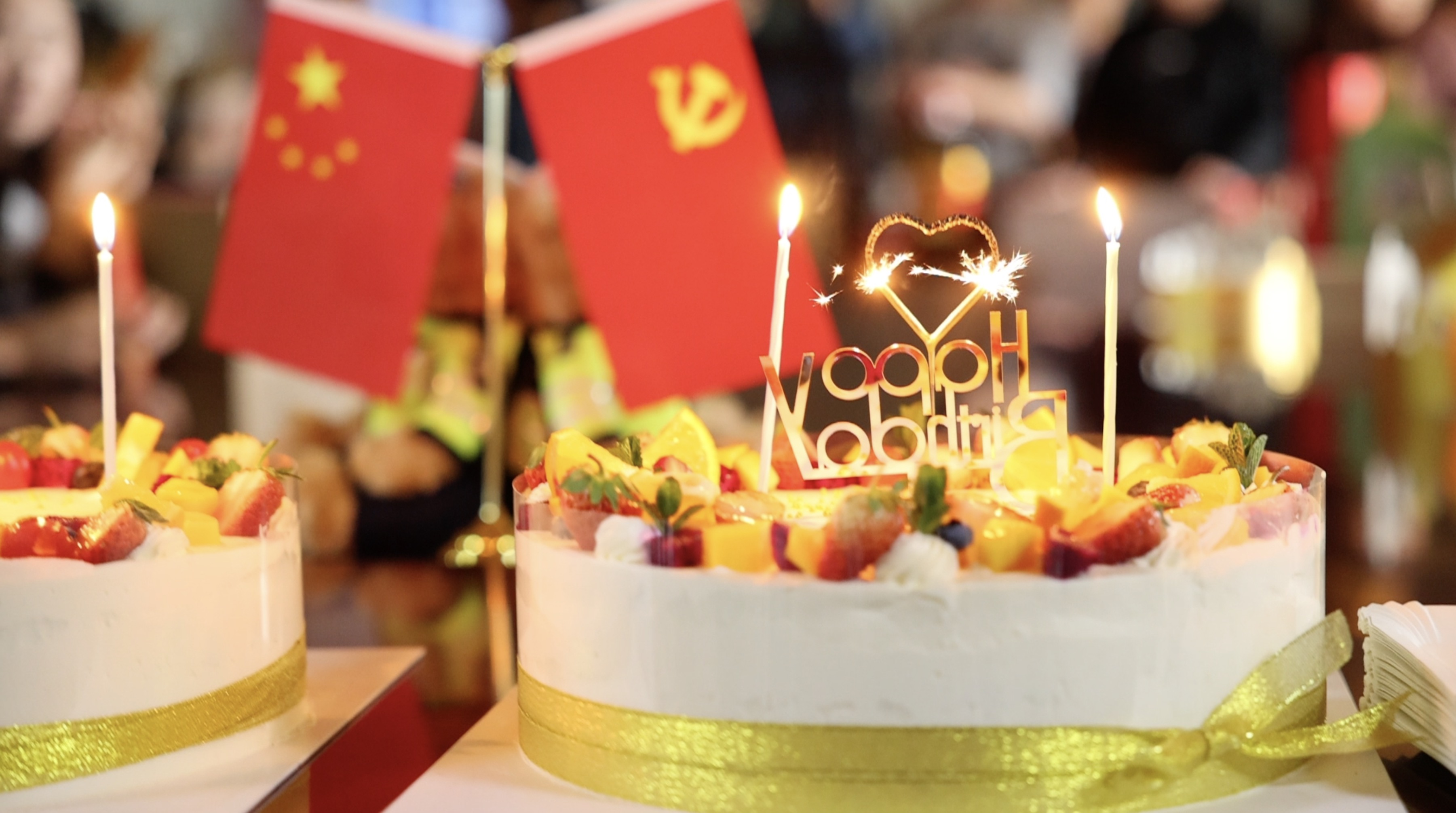 春天生日会，祝二月三月生日的舜发人生日快乐